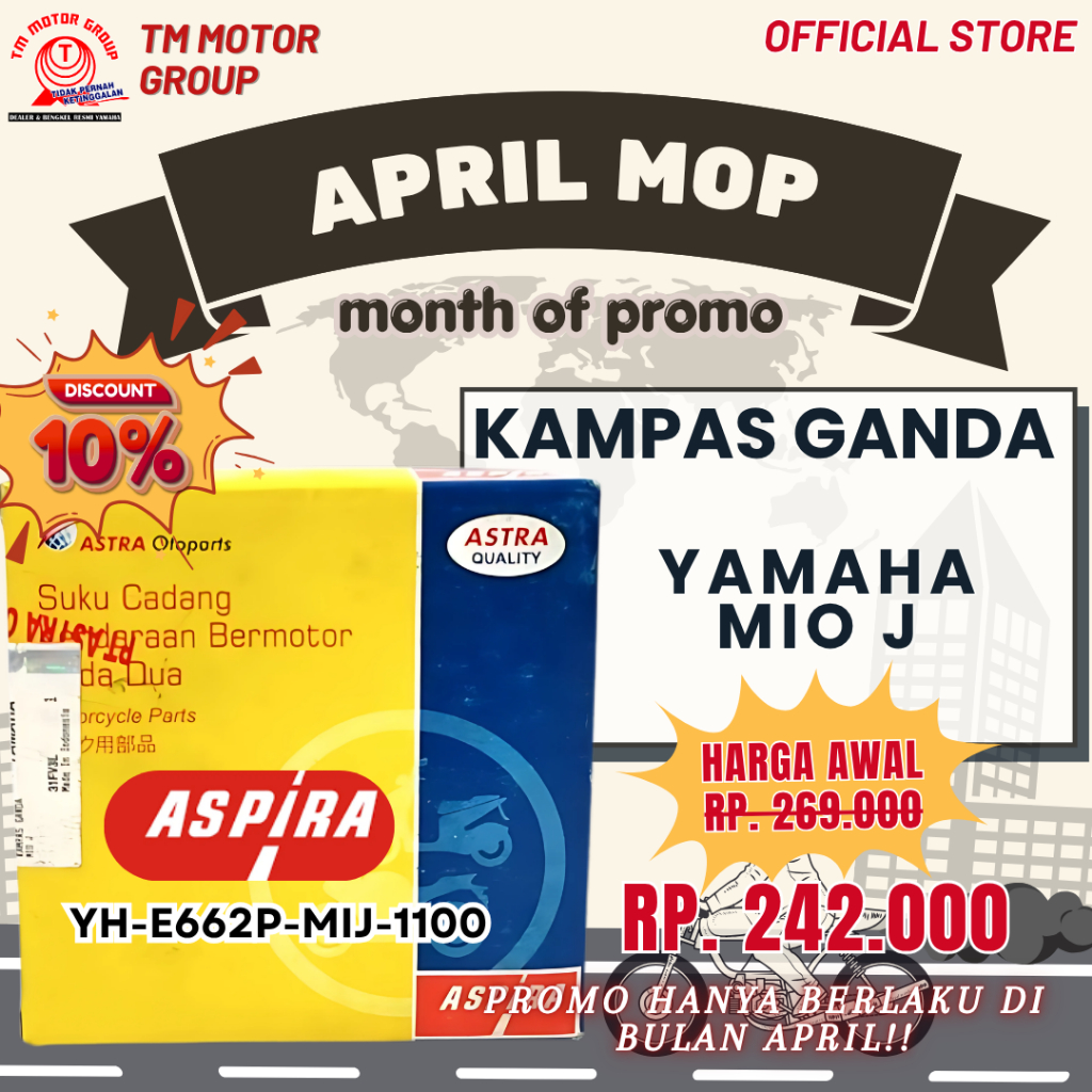 KAMPAS GANDA YAMAHA MIO J ORIGINAL ASPIRA