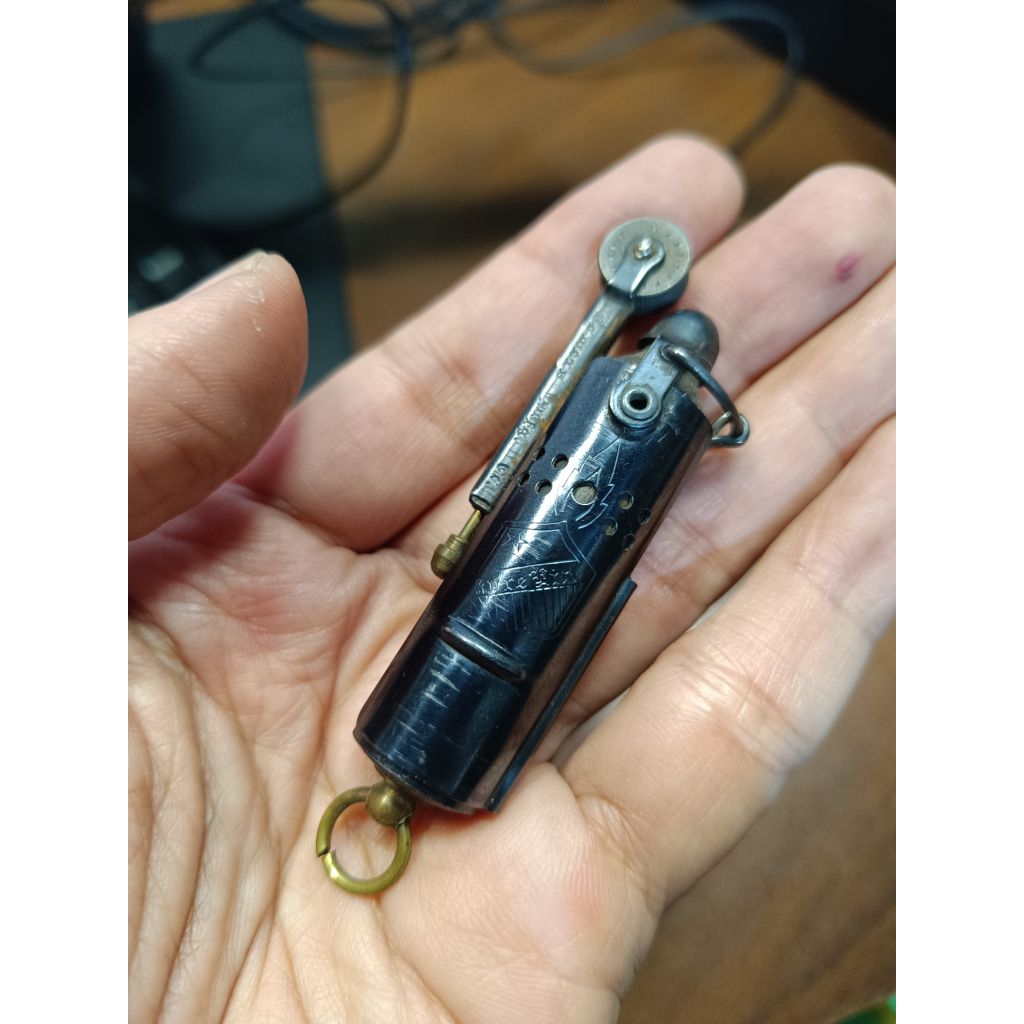 Bowers Kalamazoo Surefire Trench Lighter WW2 Vintage Military Lighter - Korek Antik Perang Dunia 2