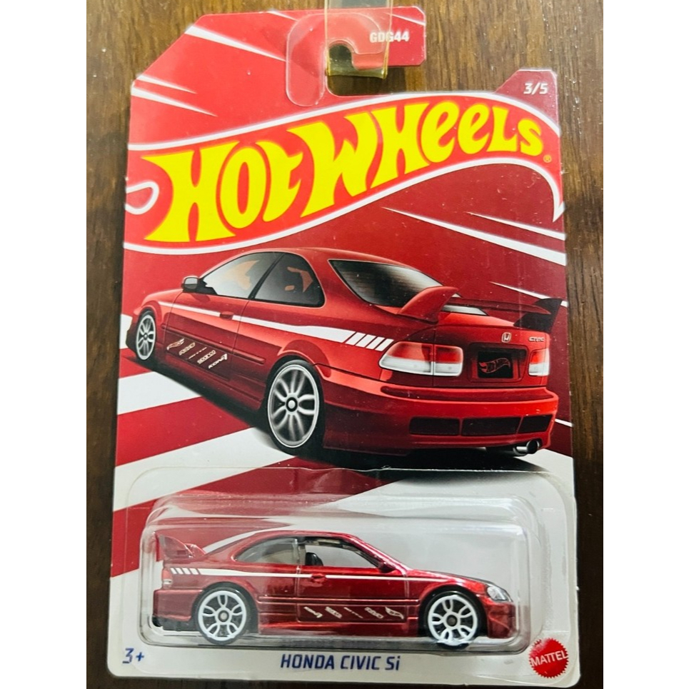 Hot Wheels Honda Civic Si Merah