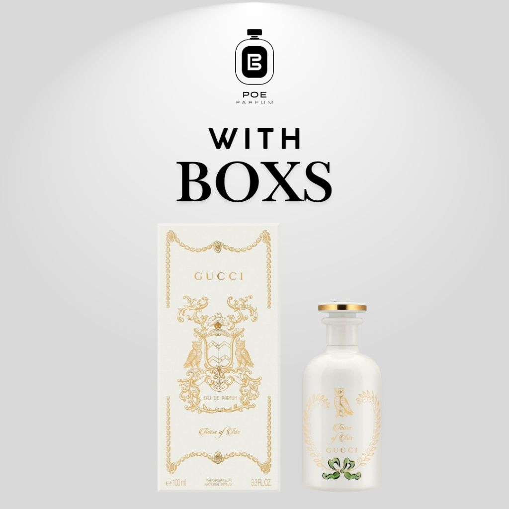 Parfum Pria Wanita G tears of iris edp 100ml boxseal full size parfume tahan lama perawatan tubuh sk