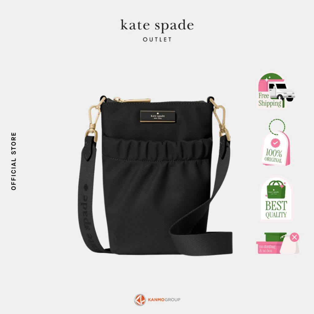 Kate Spade Carter Nylon Phone Crossbody - Tas Selempang Handphone Wanita