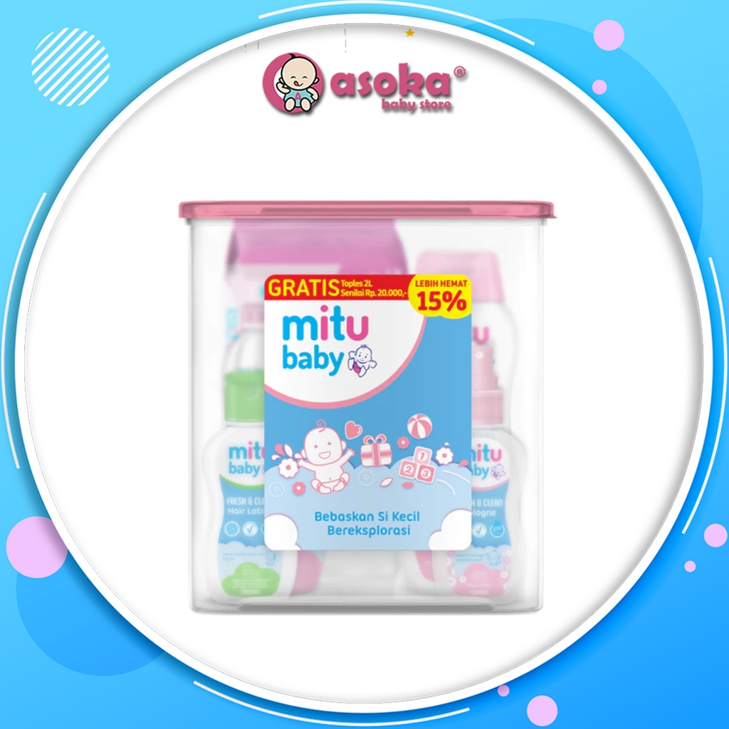 Mitu Baby Gift Paket Oval Toples ASOKA