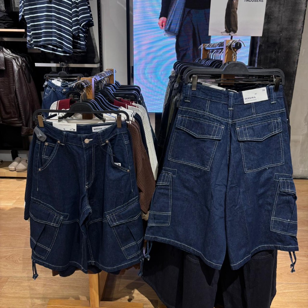 JASTIP. Cargo Jeans Pendek Bershka (MAN)