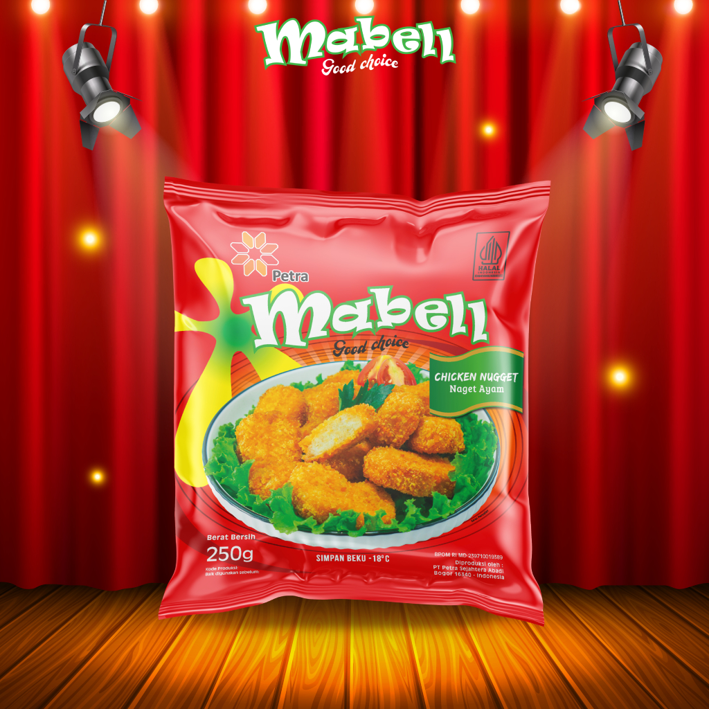 Mabell Nugget Ayam Ala Carte 250 Gram Promo