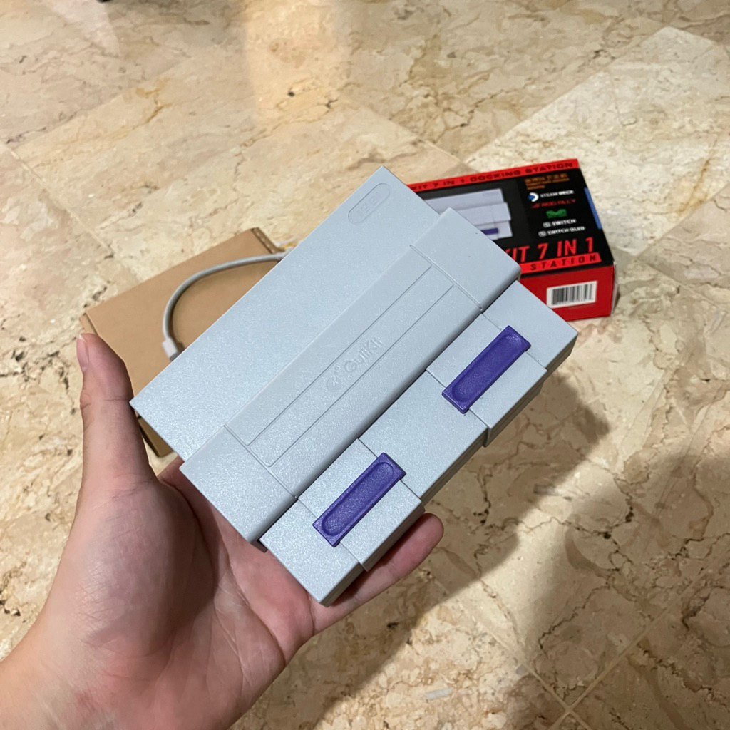 Gulikit 7 in 1 Docking Station for Steam Deck Switch Ayaneo ROG Ally (Second Preloved Used Bekas Wel