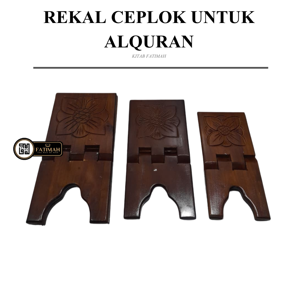 rekal ceplok alquran | rekal ngaji alquran | rekal meja lipat ngaji