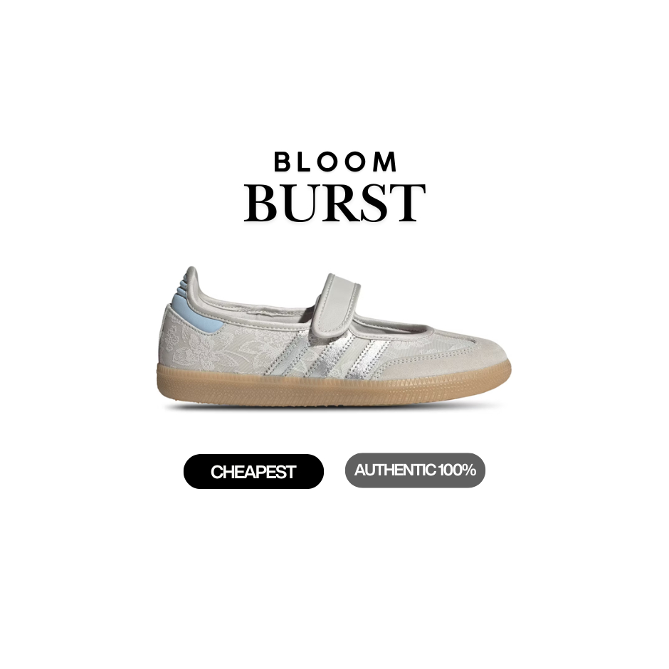 Adidas Samba Jane Liberty London Chalk Pearl Silver