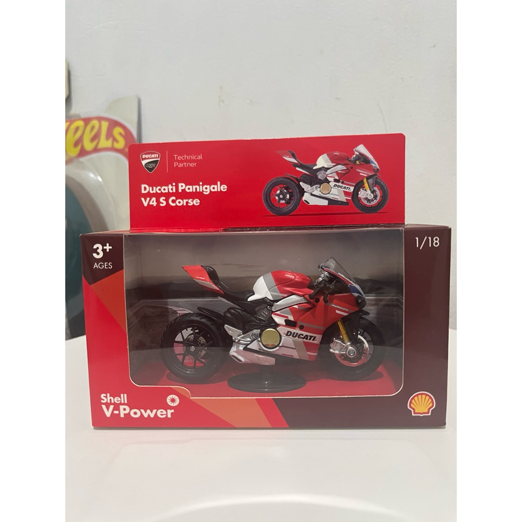 Ducati Panigale V4 S Corse 2026 Superbike Diecast Model 1:18 - Red