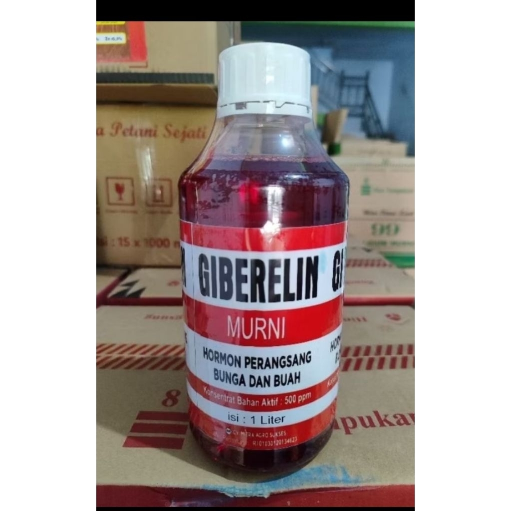 Giberelin 1 Liter - Merangsang Bunga, Membantu Perkecambahan, Meningkatkan Produksi