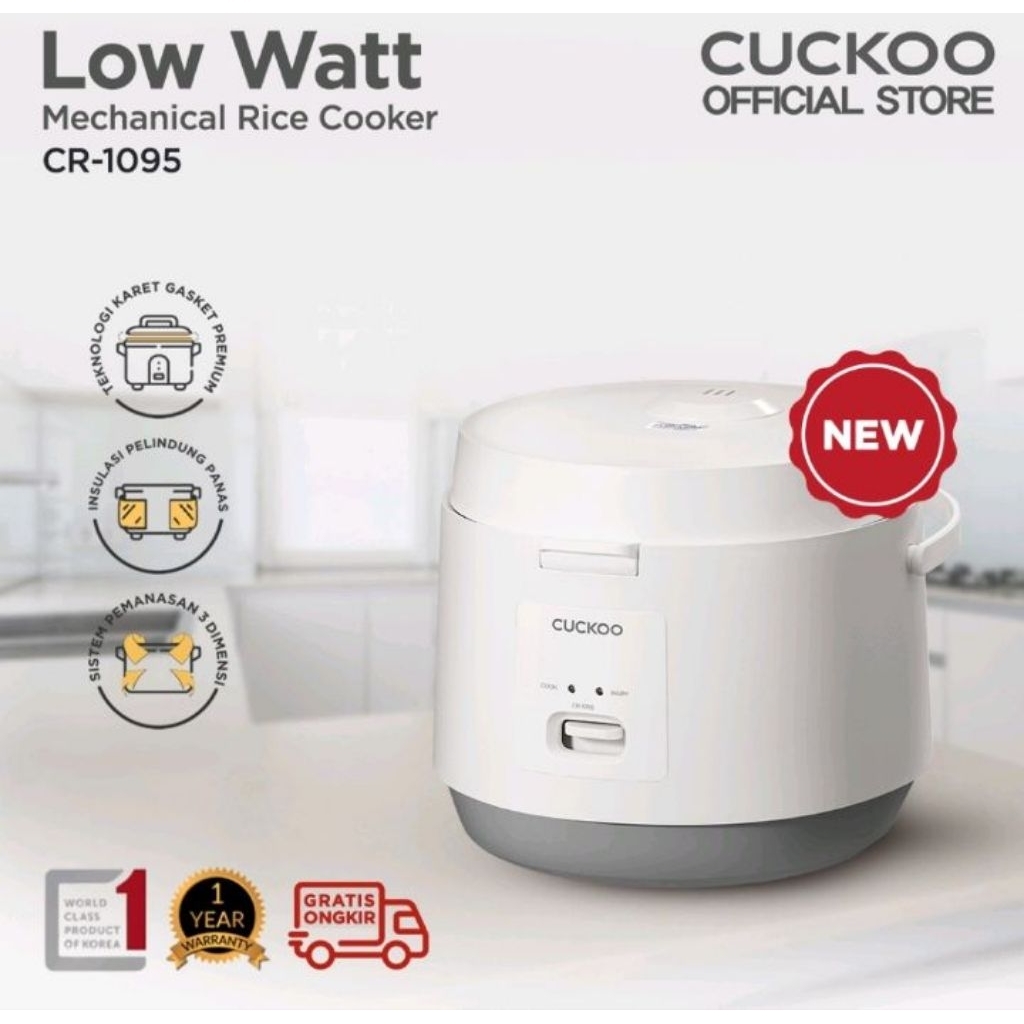 Cuckoo Rice Cooker 1,8 Liter CR-1095