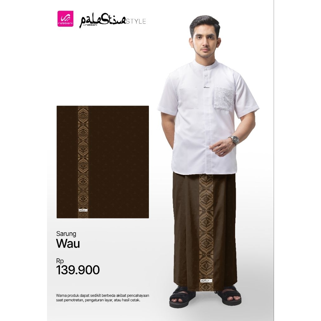 RABBANI 2026_ SARUNG RABBANI WAU / SARUNG RABBANI PALESTINA