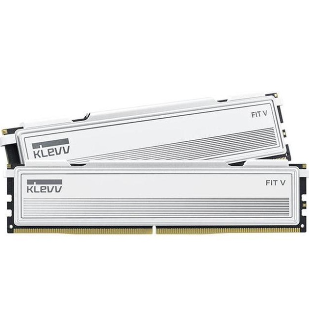 KLEVV FIT V Ceramic White DDR5 PC48000 6000MHz 32GB (2x16GB) CL28 / RAM 32GB
