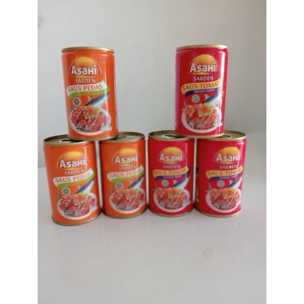 Asahi Sarden Saus Tomat/Pedas 155 gram