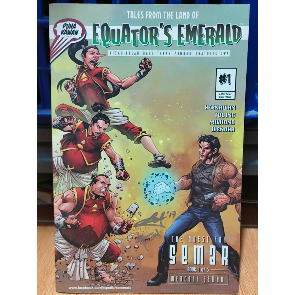 NOTALGIA JADUL KOMIK CERGAM MACAN PUTIH WAYANG PUNAKAWAN CLASH TITANS PENDEKAR TONGKAT EMAS SEJARAH 
