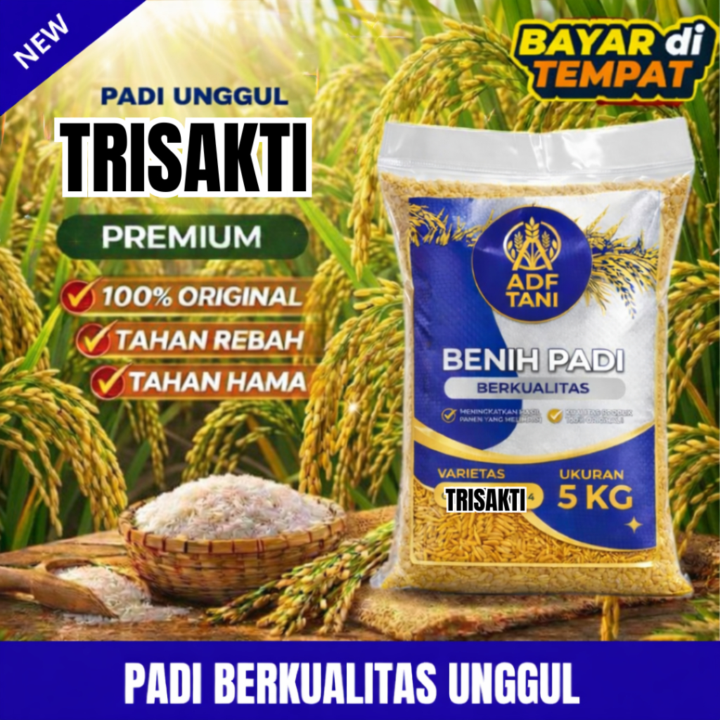 Benih padi umur genjah original trisakti 5kg