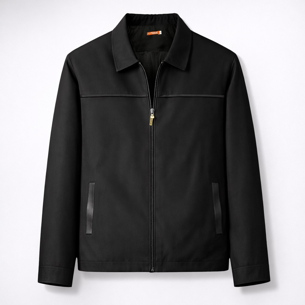 Jaket Formal Jasket Jas Resleting Drill SBY A528