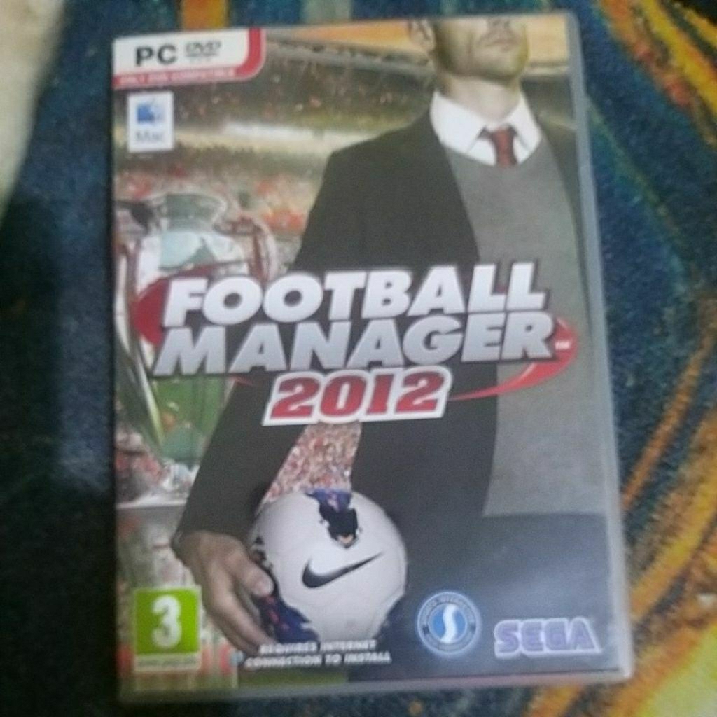 PC DVD football manager 2012 sega Original