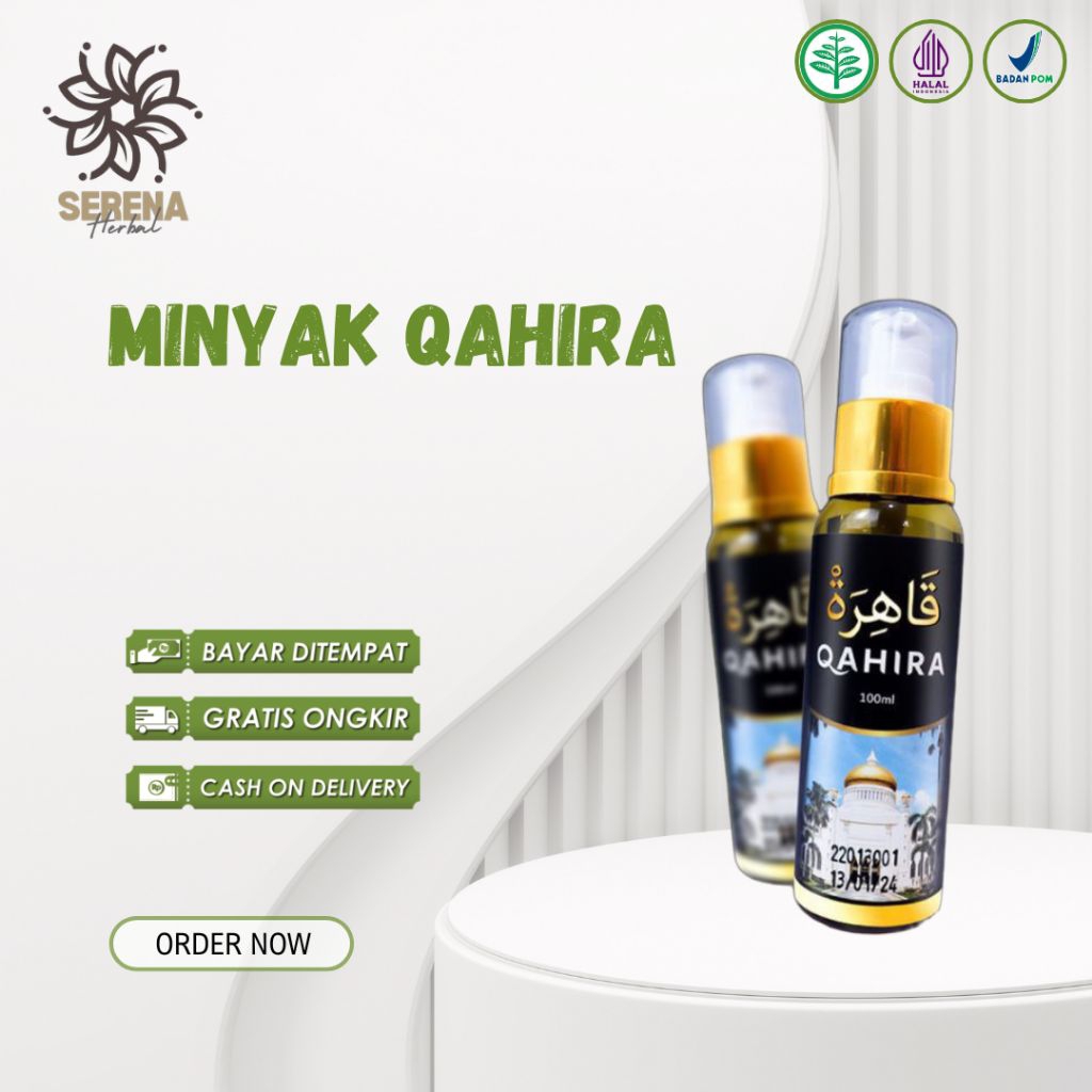 Minyak Qahira Habbatussauda Asli 100% Original Minyak Gosok Qahira Minyak Oles Penyembuh Penyakit Ha