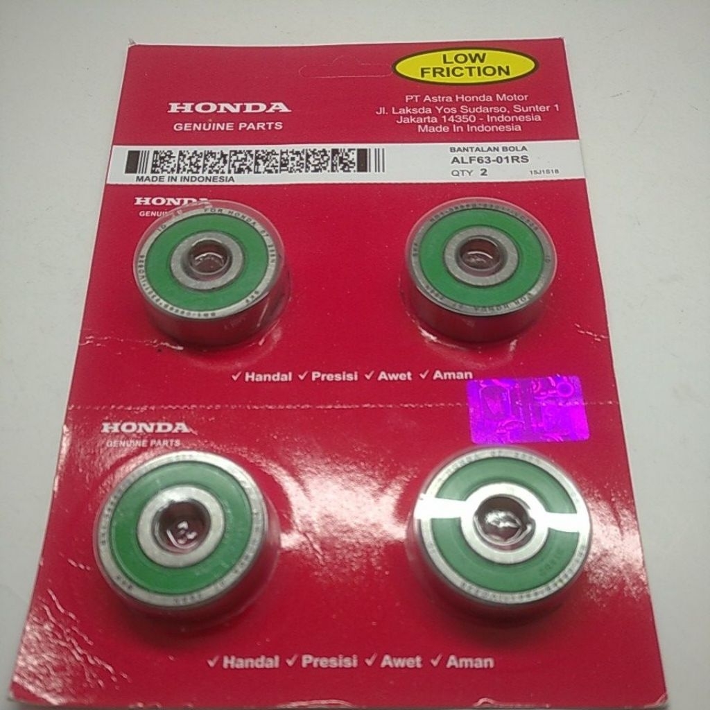 Laher 6301 laher Roda depan motor Honda SupraX Fit Revo SupraX 125 Blade