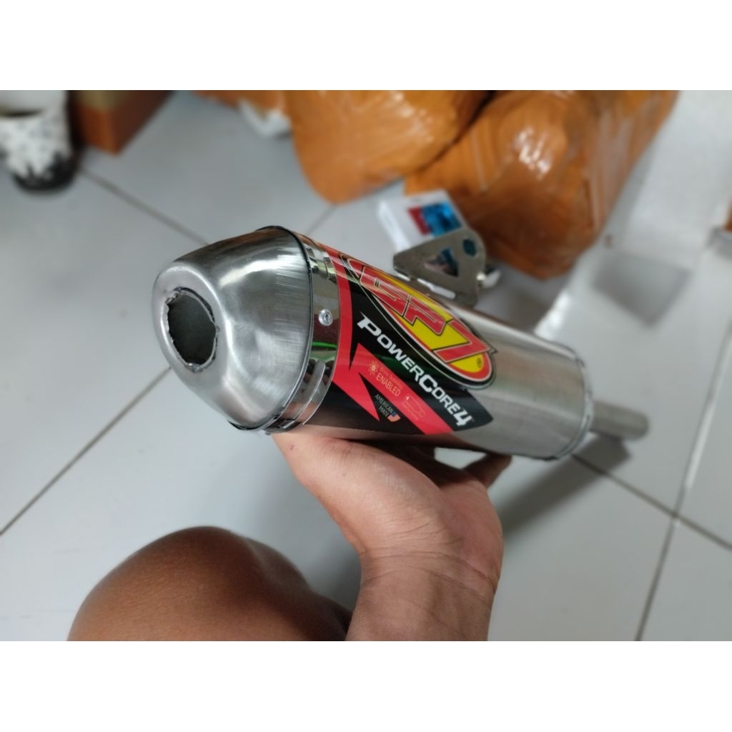 canister arraster GP7 POWERCORE for motorcycle 2stroke exhaust only