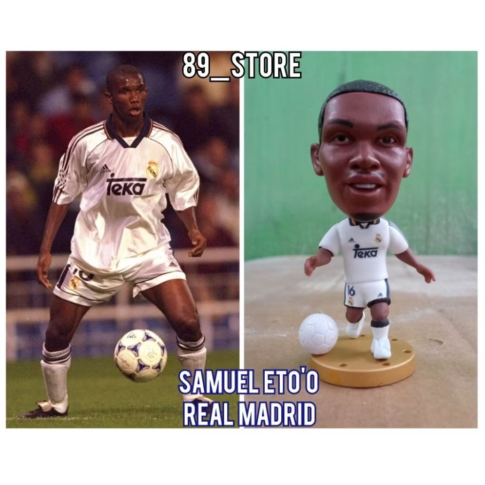 Figure Soccer Kodoto Soccerwe Repaint Samuel Eto'o Real Madrid