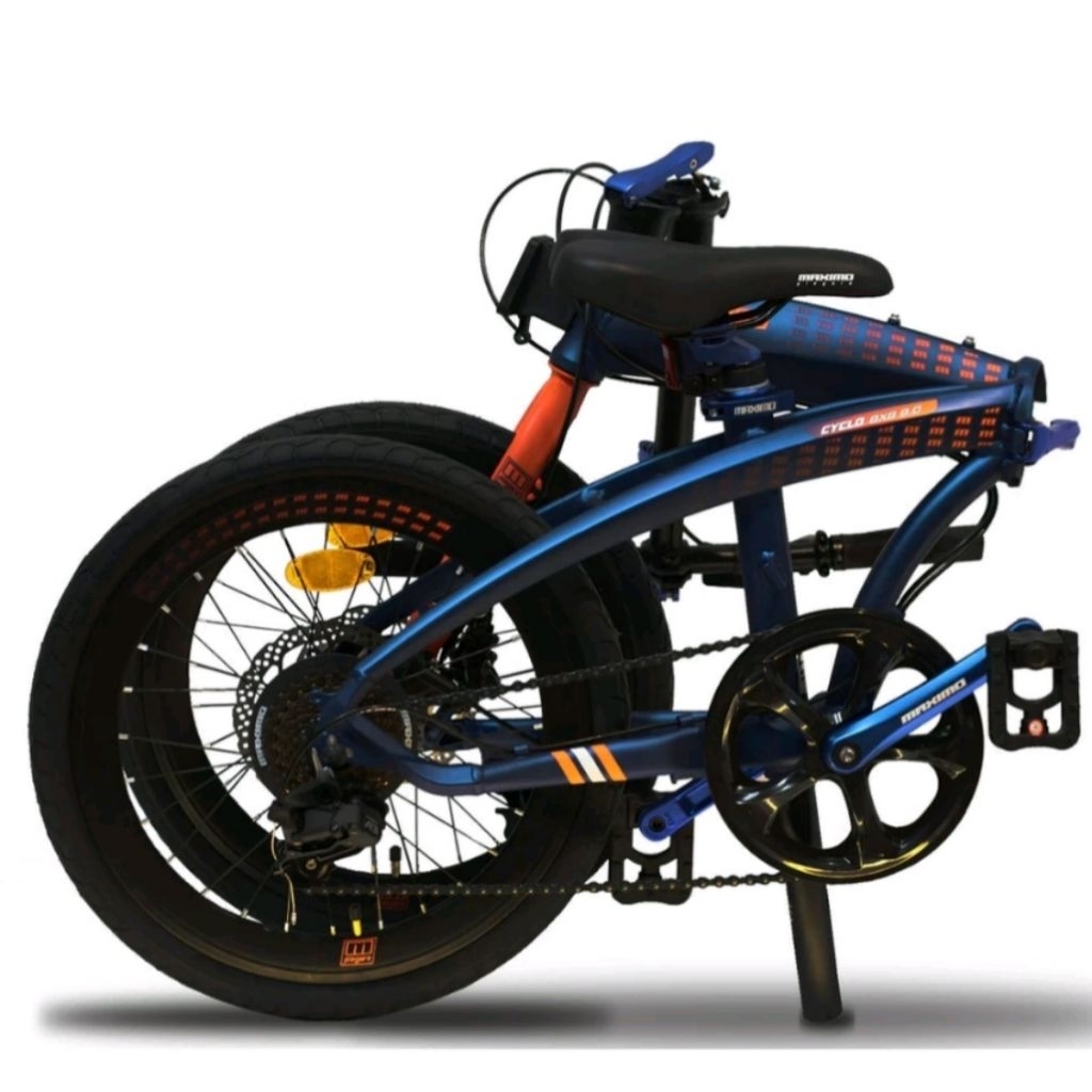 sepeda lipat maximo piegare 20 inch cyclo bx8 8.0 hydrolik