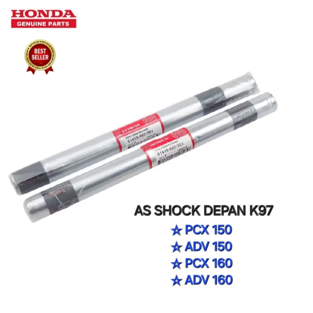AS SHOCK DEPAN PIPA SHOCK DEPAN PCX 150 ADV 150 PCX 160 ADV 160 ORIGINAL HONDA K97