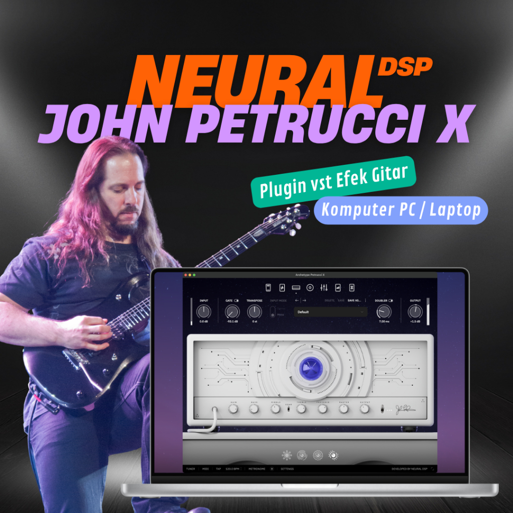 Petrucci X Neural DSP Plugin VST Efek Gitar Digital