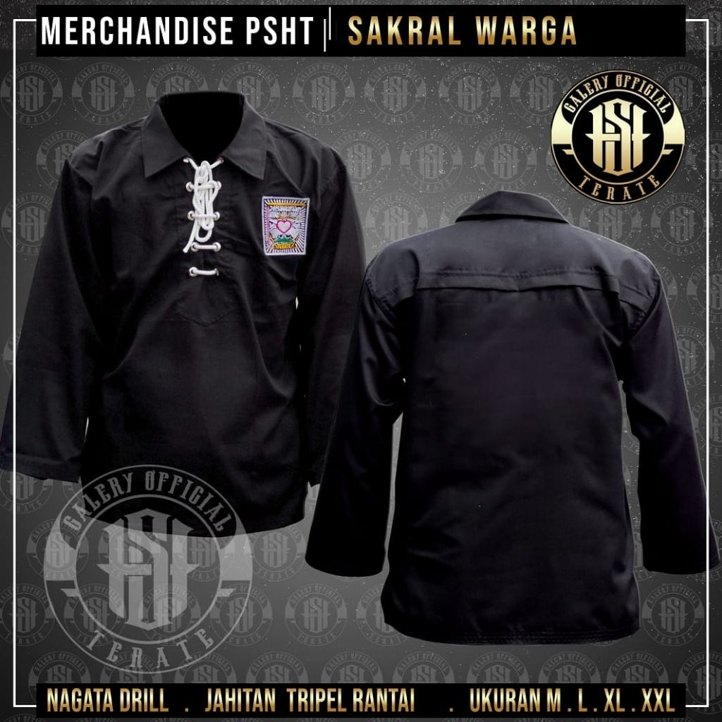 BAJU ATASAN SAKRAL PSHT SAKRAL NAGATA DRILL ORIGINAL BAJU PSHT ATASAN