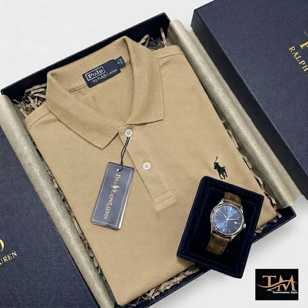 Koas Polos Pria / Baju Kaos Kerah Pria Branded /Koas Krah Polo Shirt Pria Premium HQ