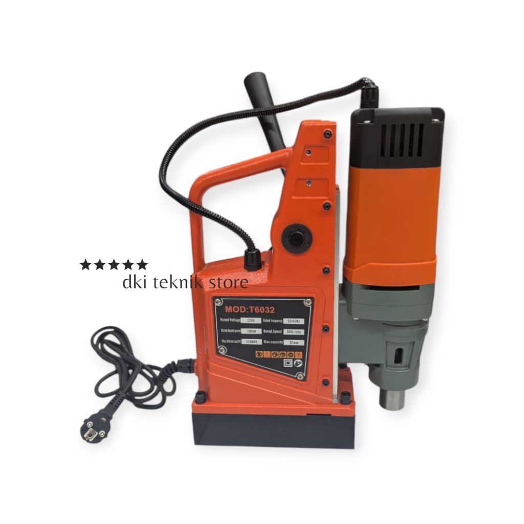 Mesin Bor Magnet 32 Mm Weka Magnetic Drill T6032 Bor Magnet