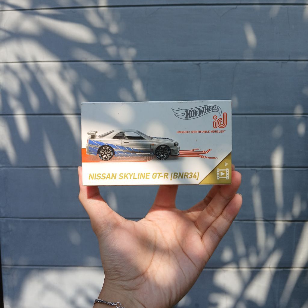 HOT WHEELS ID NISSAN SKYLINE R34 BRIAN O'CONNER ( SEGEL / SEALED )