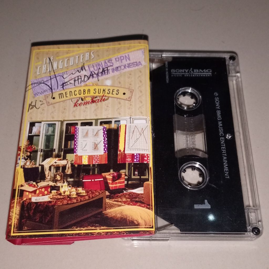 Kaset The Changcuters - Mencoba Sukses Kembali