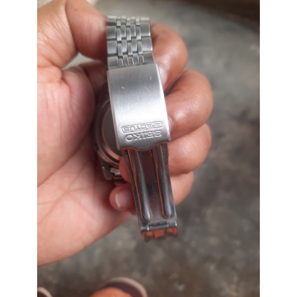 jam tangan seiko actus dial salmon