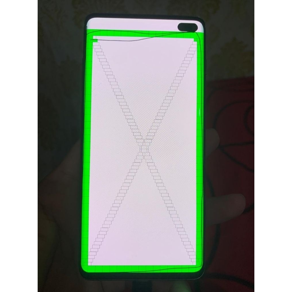 lcd samsung s10 plus normal