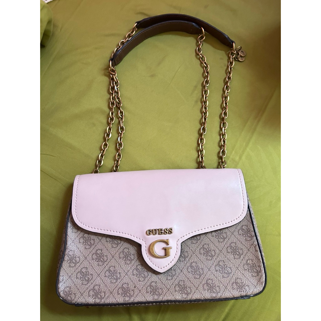 Preloved Tas Guess Rossana Convertible Crossbody Original 100%