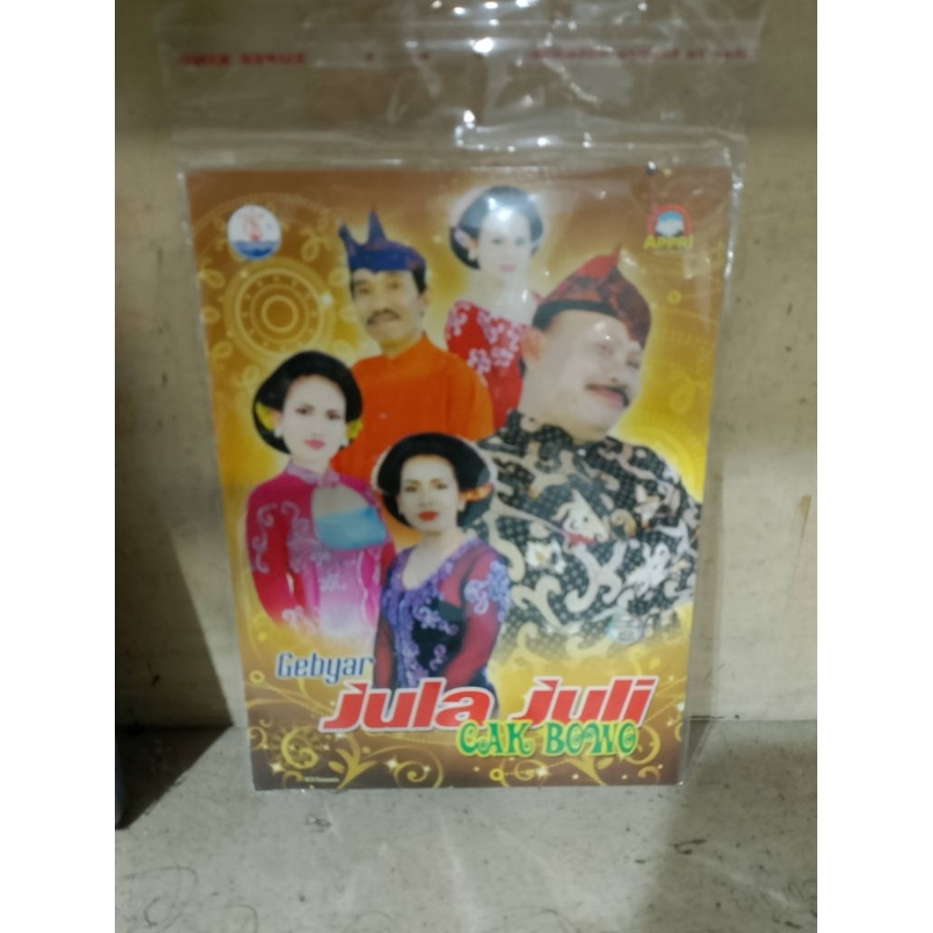 VCD original album gebyar Jula Juli Cak Bowo CS
