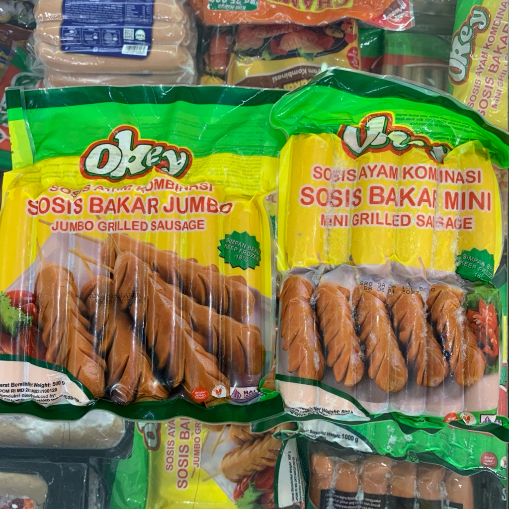 Okey Sosis Bakar  Ayam Kombinasi