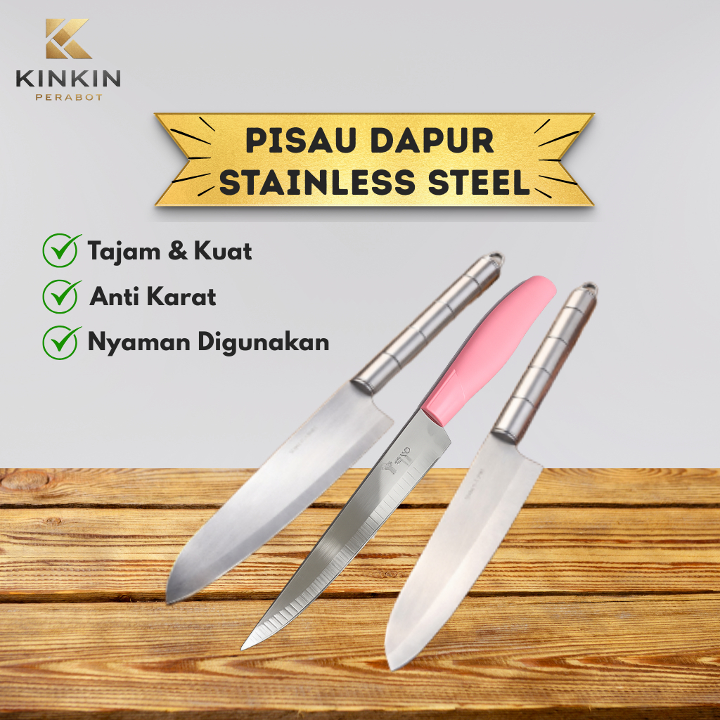 Pisau Dapur stainles tajam dan murah