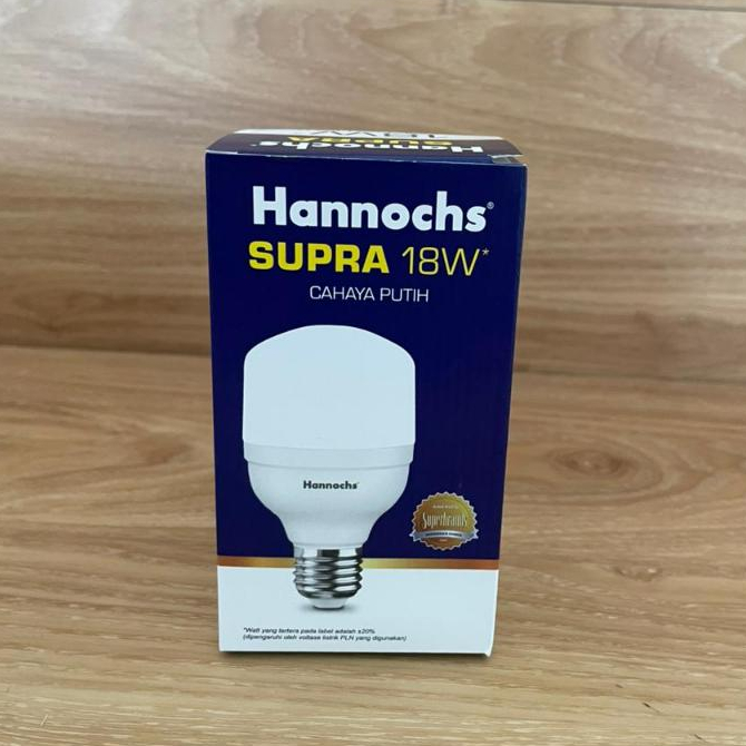 Lampu Hannochs 18 Watt Bohlam LED Hannochs Supra Hemat Energi