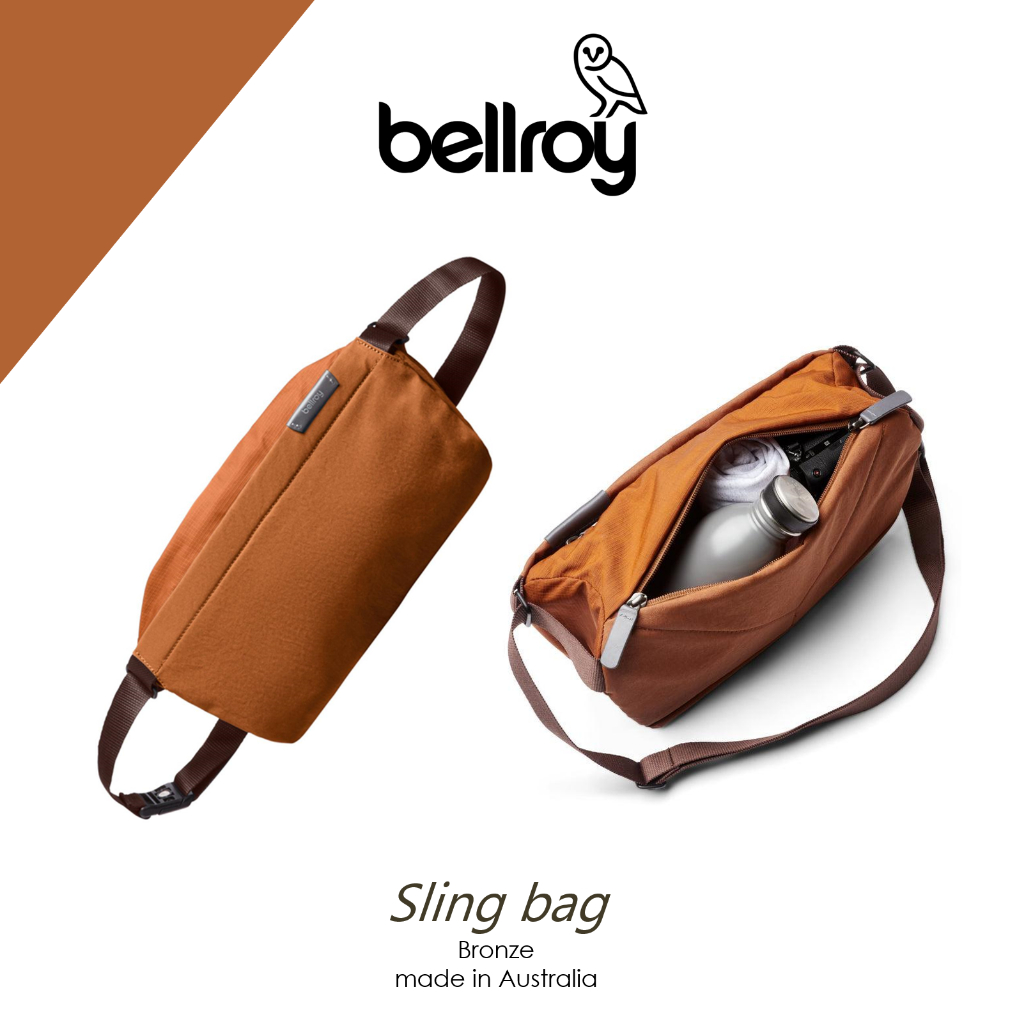 Tas Selempang - Bellroy Sling Bag Bronze Original