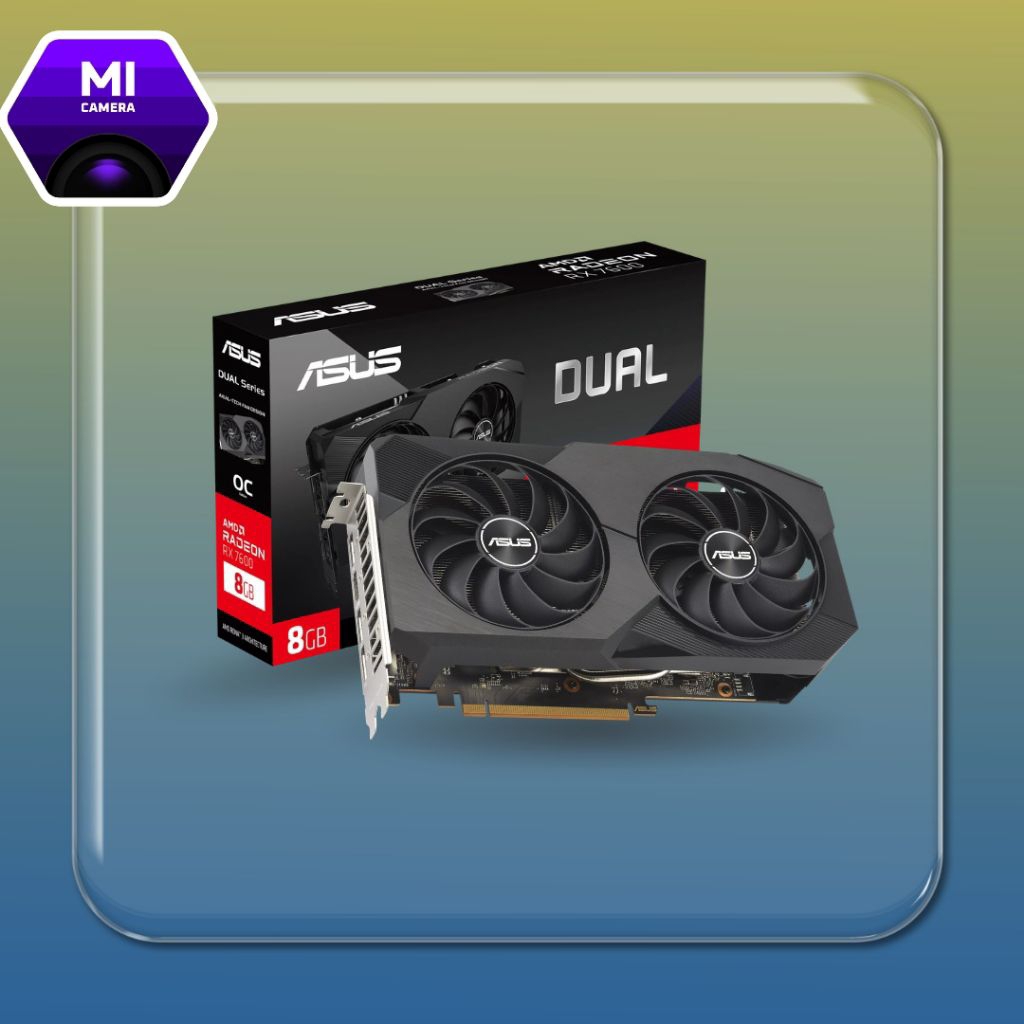 VGA ASUS AMD RADEON RX 7600 EVO 8 GB