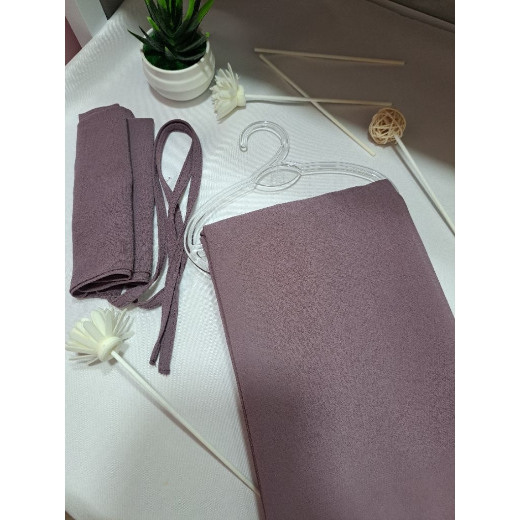 Preloved pashmina ceruty babydoll jumbo set cadar
