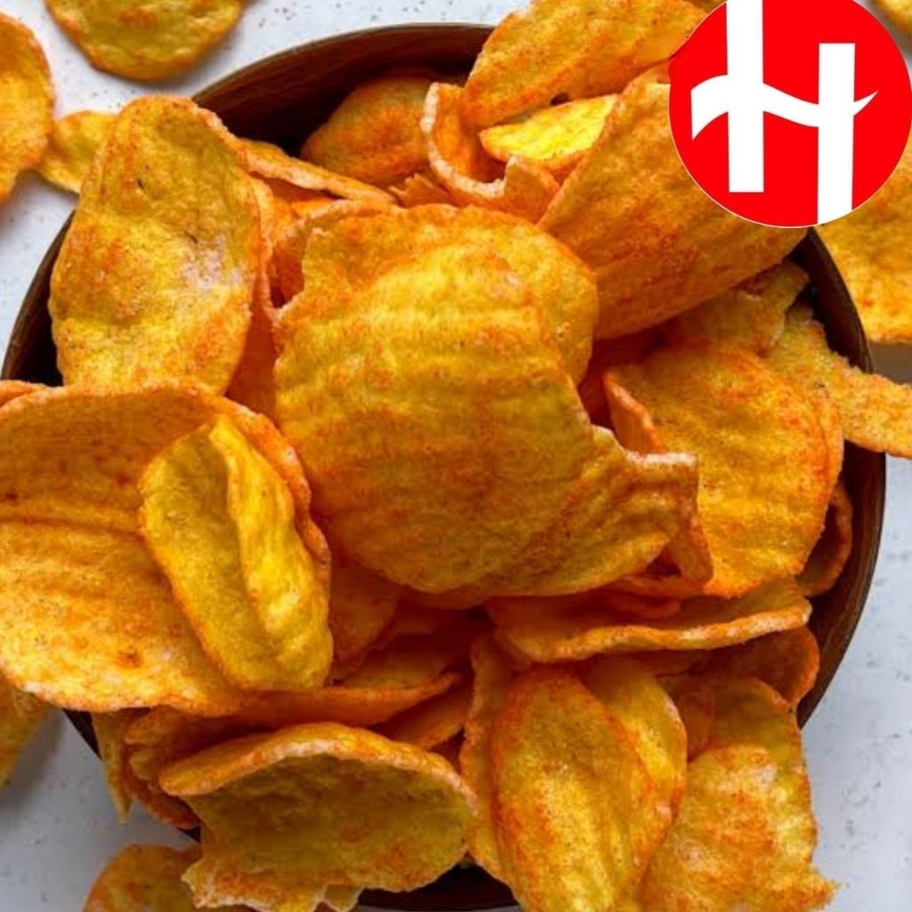 KERUPUK PUYUR MERAH 250GR / KERIPIK PUYUR / KERUPUK POCO POCO BALADO