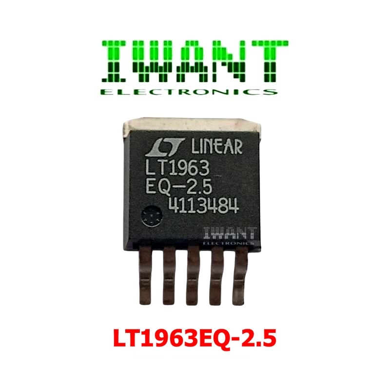 LT1963 IC LT1963EQ 2.5V 2.5 VOLT IC LT1963EQ-2.5 2.5 VOLT  1.5A LOW NOISE LDO REGULATOR