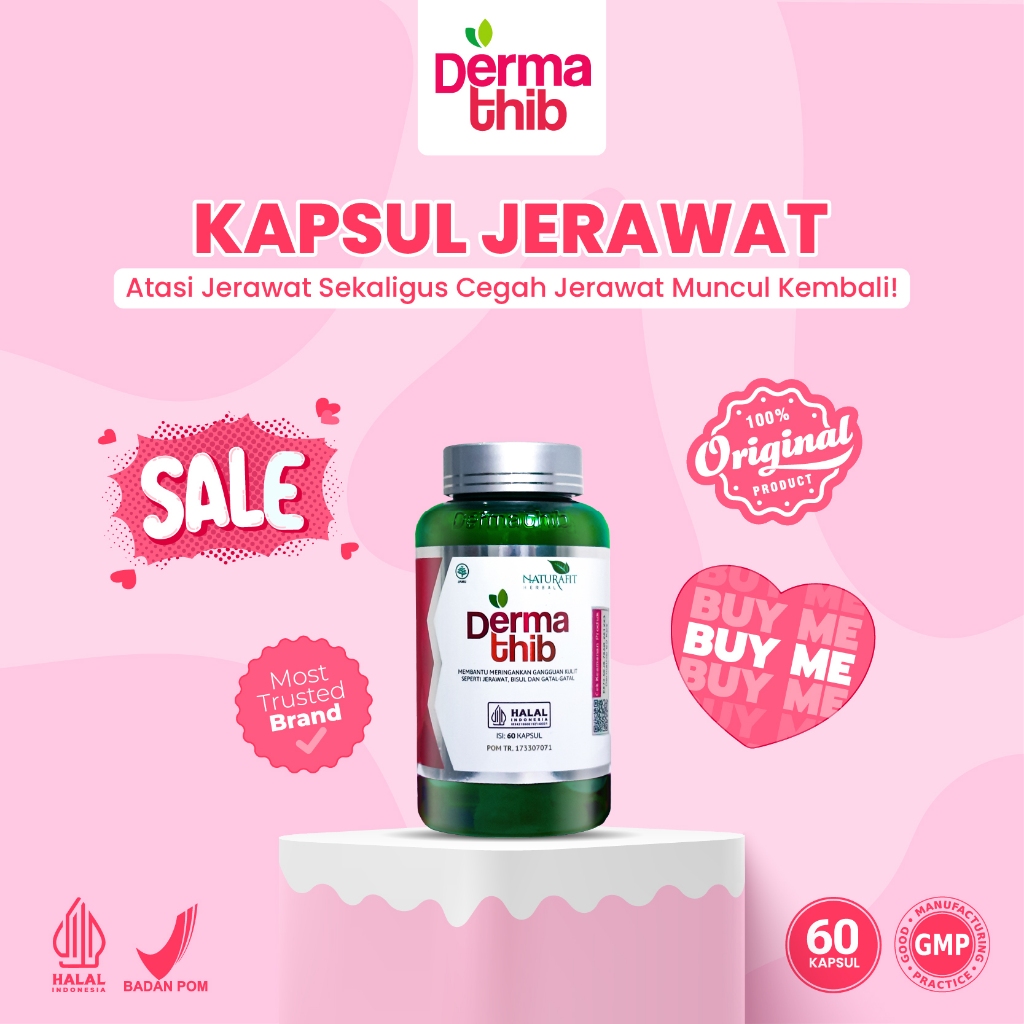 Dermathib Acne Treatment - Obat Jerawat Suplemen Atasi Jerawat dan Bekas Jerawat Punggung BPOM