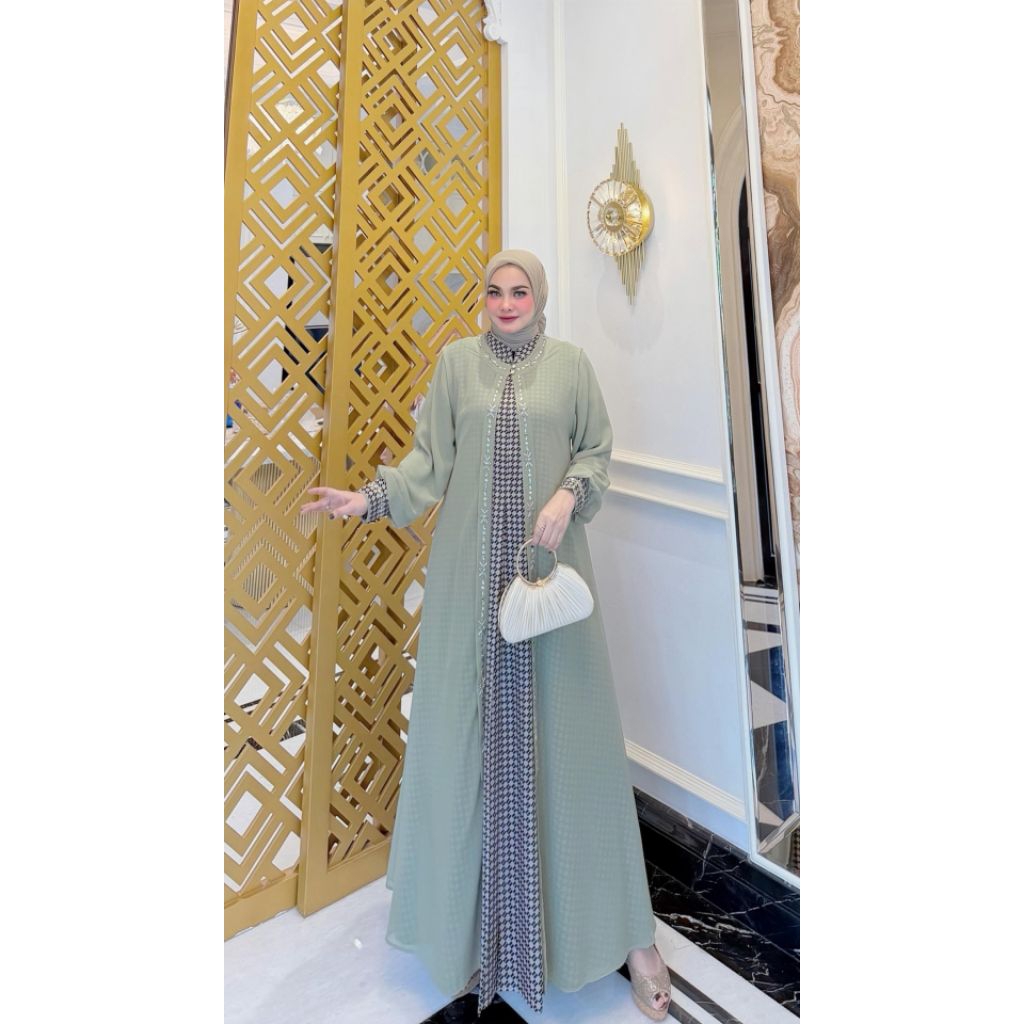 EIMY DRESS (OUTER LEPAS & INNER) //BY HIJRAH RESTU MANDEH//LILIE COLLECTION MTP