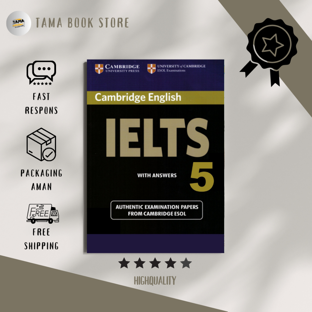 BUKU BAHASA INGGRIS "Cambridge English IELTS 5  [WITH ANSWER]"