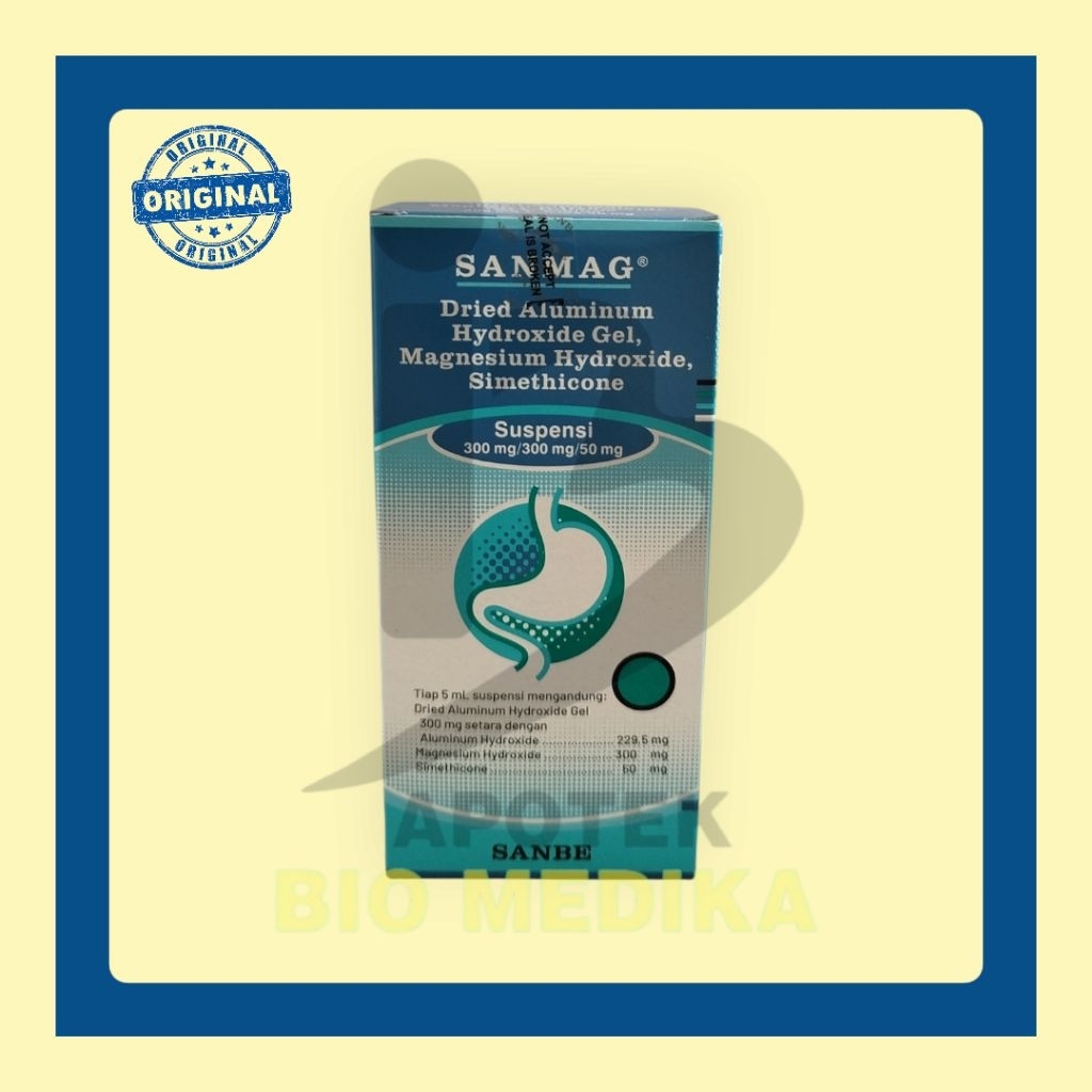 SANMAG SIRUP OBAT LAMBUNG ORI