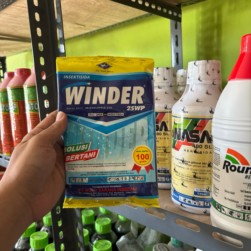 Insektisida Winder 25WP 100 Gram Imidakloprid Obat Hama Oteng-Oteng Sayuran Sistemik Ampuh